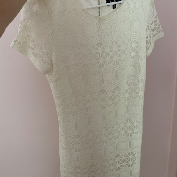 Lulu’s Slightly Off-White Party Dress - Picture 3 of 4